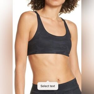 🖤 Vuori Yosemite Sports Bra Black Camo (Size Small)